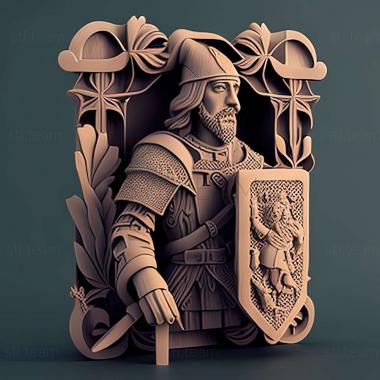 3D model Expeditions Conquistador game (STL)